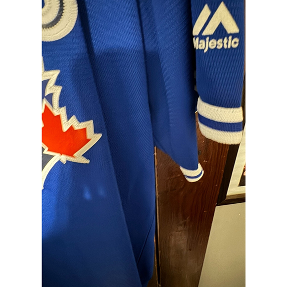 Toronto Blue Jays Majestic Jersey Men's XXL Blue Alternate - Picture 4 of 9